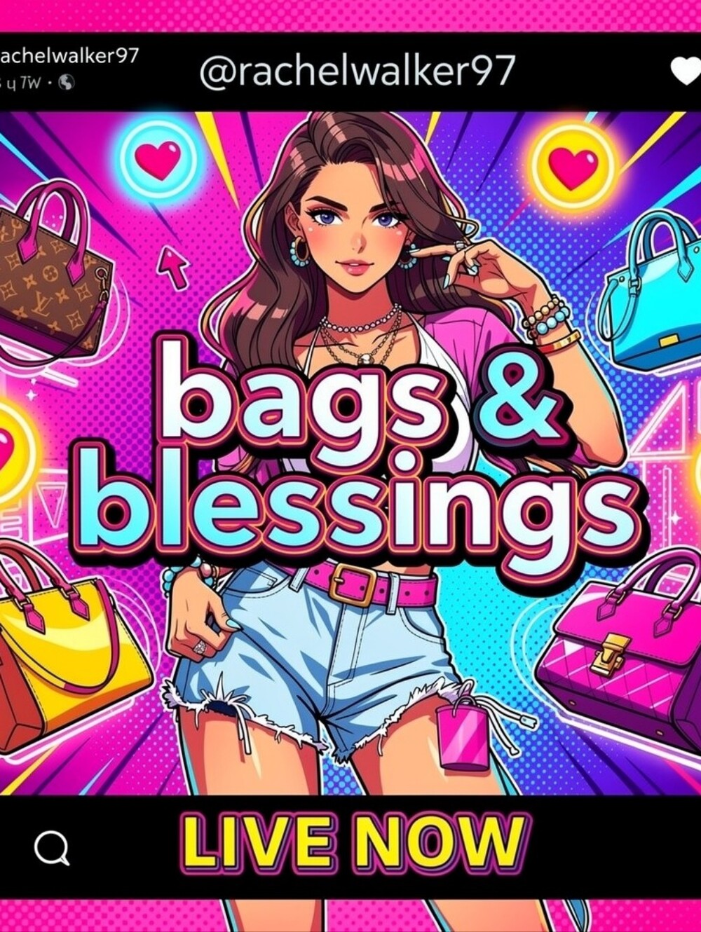 'Bags & Blessings' LIVE NOW